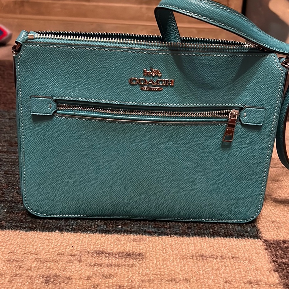 Coach Teal Crossbody